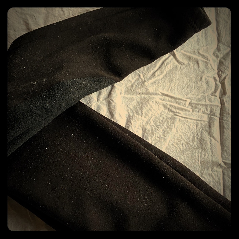 Kids black winter riding breeches